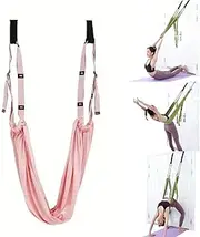 ESYSMSTaz Aerial Yoga Rope For Back Pain,Yoga Stretching Strap,Yoga Inversion Swings,Hammock Swing Stretching Strap Anti-Gravity Inversion Yoga Hammock Belts Yoga Stretch Rope