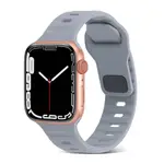 APPLE WATCH 系列矽膠錶帶 8 7 6 5 4 3 2 1 SE 適用於 IWATCH 45MM 41MM 4