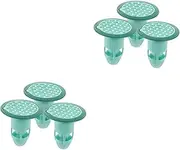 Sets Easy Install Bathtub Stoppers Drain Plug Hair Stoppers Floor Drain Covers Hair Catcher Bathroom Sink Strainer Pcs