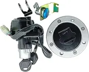 Ignition Lock Switch for Suzuki for Gsxr750 2000 2001 2002 2003 Motorcycle Ignition Switch Kit Assembly Gas Cap Cover Lock Key Set Accessories Cover