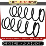 2x Front LH + RH Coil Spring for Nissan Pulsar N15 2.0L SR20DE Hatch 1996-1997 (for: Nissan)