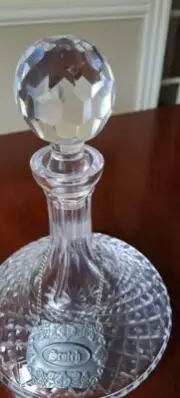 Ship Captain's Fine Crystal Decanter