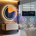 Anti-fog Bathroom Mirror Vanity Mirror with Light Bluetooth HD LED Makeup Mirror