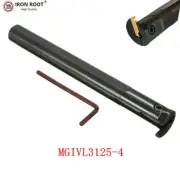 1P MGIVL3125-4 CNC Lathe Metal Turning Tool Internal Grooving Tool Holder MGMN