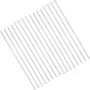 BESTYASH 16Pcs Long Straw Cleaning Brush Drinking Straw Cleaner for Narrow Tubes Water Bottles and Kitchen Use for Easy Cleaning and Storage