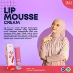 LIP MOUSSE ROSE PINK SR12 PARABEN-FREE LIGHT LIPSTICK ON THE