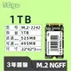 5Cgo【權宇】1TB金儲星固態儲存M.2 1TB/2TB筆電 NGFF SSD 臺式機高速傳輸 (m.2 NGFF 2242-1TB)含稅