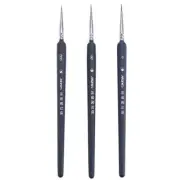 Micro Detail Paint Brushes SetWolf Hair Brushes Set for Art Painting Miniatur...