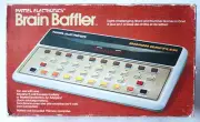 RARE VINTAGE 1979 BRAIN BAFFLER LCD HANDHELD GAME MATTEL ELECTRONICS NEW NOS !
