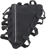 Gatuida Outdoor Cycling Frame Bag Triangle Pouch Ebike Battery Storage Oxford Cloth Large Capacity Easy Install Saddle Bag