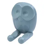 10Pcs Self Adhesive Multifunction Socket Plug Storage Hanger Wall Mounted Toothbrush Holder Bathroom Accessory Owl Shape Cute Cartoon
