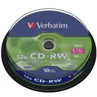 在飛比找森森購物網優惠-威寶 SERL CD-RW 4X-12X 700MB 桶裝(