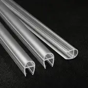 Shower Door Seal for 5/16Inch(8MM) Glass Shower Door Seal Strip Side Sweep 118In