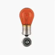 Narva 12V 21W BAU15s Amber Incandescent Stop/Tail & Indicator Globe - 2 Pack