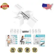 Double Lock Adjustable Dumbbells Set - Lightweight & Non-Slip for Home Fitness