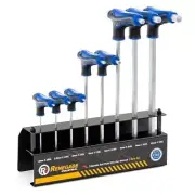 Renegade Industrial 8 Piece Metric T-Handle Hex Key Set With Stand / Holder - RI