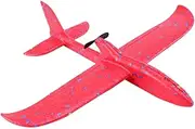 CIYODO Hand Throwing Glider Plane Electric Aircraft for Red Color for Improves Hand Eye Coordination and Motor Skills Present for Boys