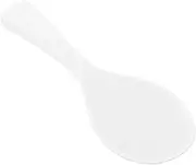 IMIKEYA Freestanding Silicone Rice Spoon Non Stick Rice Ladle for Convenient Serving Thickened Meal Spoon with Humanized Handle for Rice Cookers and Daily Use