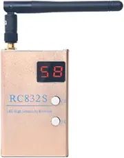 domoi FPV RC832 RC832S Receiver System 5.8G 48CH 600Mw Aerial Photography 5.8GHz AV with A/V and Power Cables