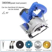 220V Multifunctional Electric Circular Saw Tools Wood Metal Marble Tile Brick