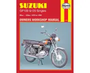Suzuki GP100 & 125 Singles (78 - 93) Haynes Repair Manual