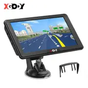 XGODY 7'' Car GPS Navigation Truck Sat Nav w/ Sunshade 2024 Free Australia Map