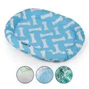 Pet Dog Cooling Mat Cat Gel Non-Toxic Self-cool Bed Summer Ice Pad 3 Sizes Large