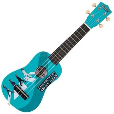 The Beatles Ukulele: Abbey Road Design Nylon-Strung Soprano Ukulele
