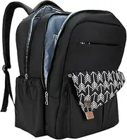 Zibeem Large Backpack Diaper Bags, Double Layer Waterproof Backpack Diaper Bag, Large Capacity Waterproof Travel Tote With Charging Port Multi-function