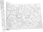 LALADEFIEE Boys and Girls Art Paper Rolls 2 Rolls Coloring Paper for Boys and Girls Toddler Art Materials