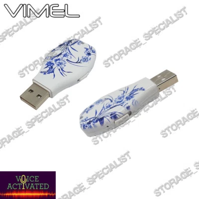 Voice Recorder USB Vimel Listening Device Activated Dictaphone