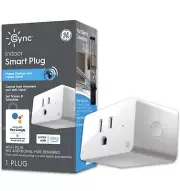 GE CYNC Indoor Smart Plug Bluetooth and Wi-Fi #3198, 3199 Alexa/Google Asst.