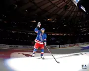 Artemi Panarin New York Rangers Unsigned Post-Game Celebration Photo