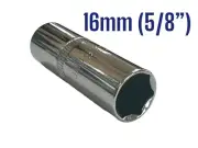 5/8” (16MM) D Spark Plug Socket 1/2” Drive Chrome Vanadium Sockets Remover
