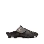 [Balmain] Balmain Half Time Slippers 40 IT BLACK