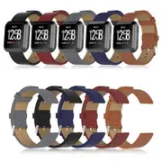 Replacement Leather Watch Band Compatible with the Fitbit Versa