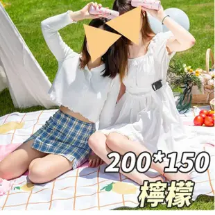 【收納女王】200*150日系防水牛津布野餐墊(露營墊 遊戲墊 野餐墊)