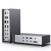 iVANKY FusionDock Max 1 Dual Thunderbolt 4 Chips, 20-in-1 Quad 6K@60Hz Monitor