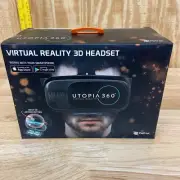 VR Headset with Wireless Bluetooth Controller - iPhone & Android Sealed Box