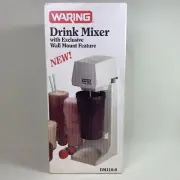 Vintage Waring DM110-8 Drink Mixer w/ Exclusive Wall Mount Feature NOS
