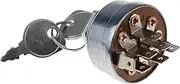 DVPARTS Ignition Switch 725-1717 925-1717 140301 92556 092556MA 092556 532140301 532 14 03-01 BS54124 9900-9031 AN113336BB1 430-674 5412H for Craftsman Husqvarna Murray MTD AYP Briggs & Stratton