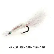 Fly Fishing Hook Bait Fly Hook Steel 2g/pcs 3D Realistic Eyes Brand New