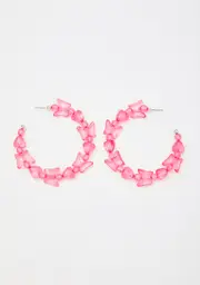 Flutter Frenzy Hoop Earrings