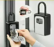 Lock Combination Key Safe Storage Box Padlock Security Home