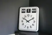 Giant Analogue with Calendar Clock 40cm