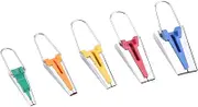 Fabric Tape Maker, 5 Sizes Bias Binding Tool Set Create Bias Tape Quickly and Easily for Sewing and Quilting with Plastic Metal Material