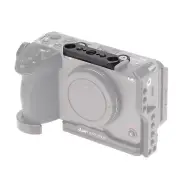 Top NATO Rail Adapter Mount Plate 1/4" & 3/8" for Arri for Sony FX3 FX30 Camera