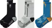 Fox Shox Transfer Coolmax 7" MTB Socks Mountain Bike MTB BMX