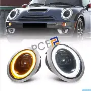 1 pair For Mini R50 R52 R53 Cooper LED DRL Headlights Projector assembly 2001-07 (for: Mini)