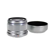 Olympus M.Zuiko Digital 25mm F1.8 Lens, for Micro Four Thirds Cameras (Silver)